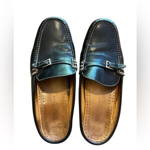 Cole Haan D10762 Country Buckle Moc Toe Stitched Walking Mules Women's US 9 AA